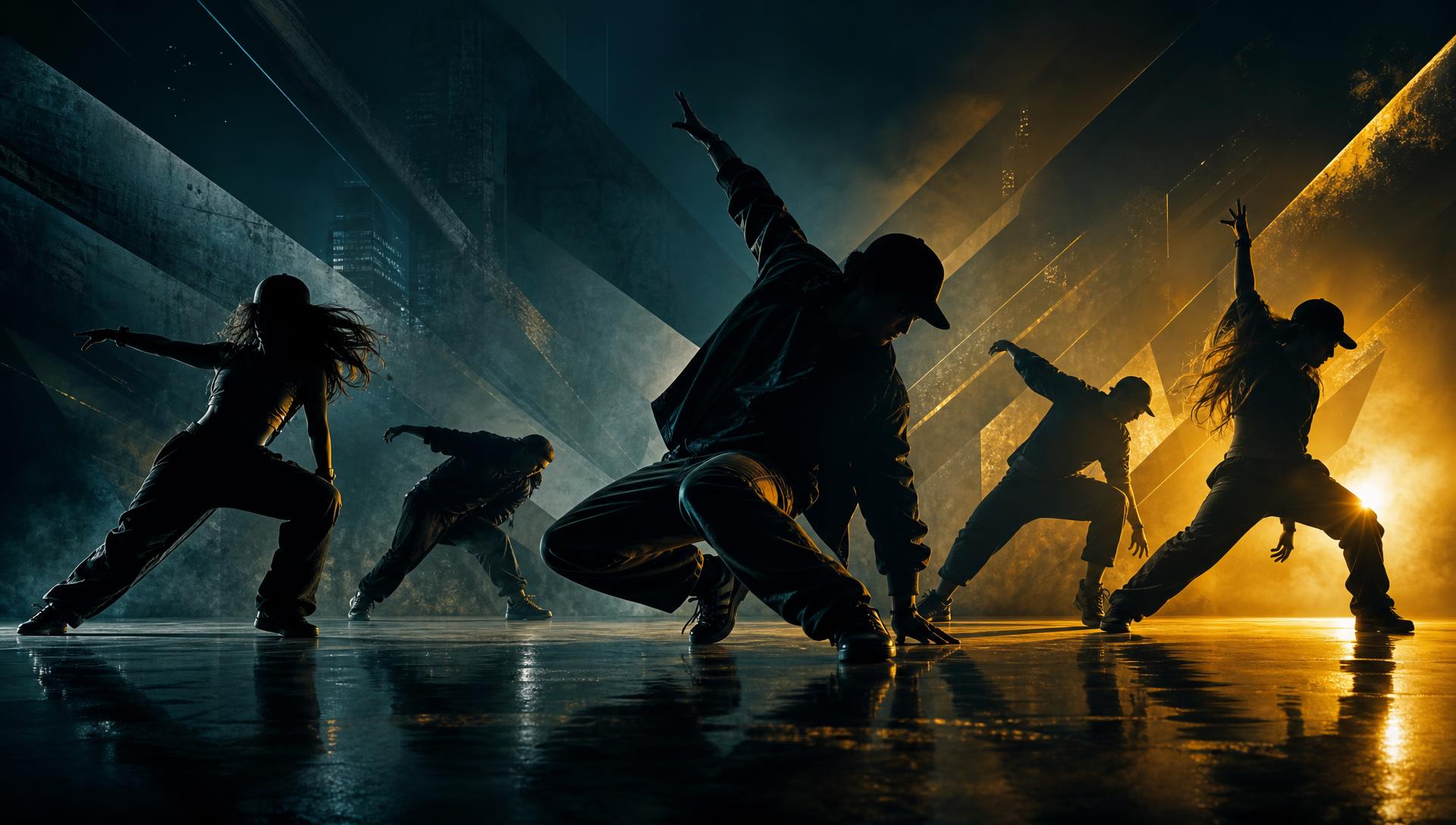 Street dance class in Athens